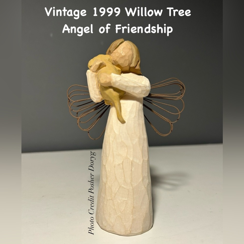 Vintage 1999 Willow Tree Angel of Friendship